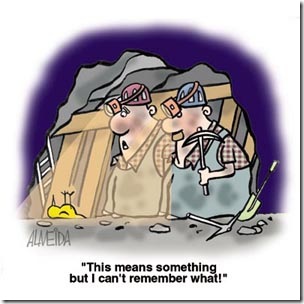 Canary in coal mine means something