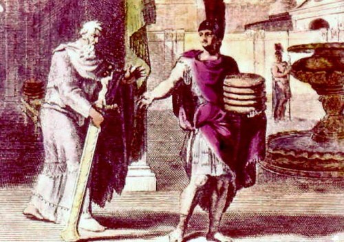 ahimelech-gave-david-five-loaves-of-shewbread